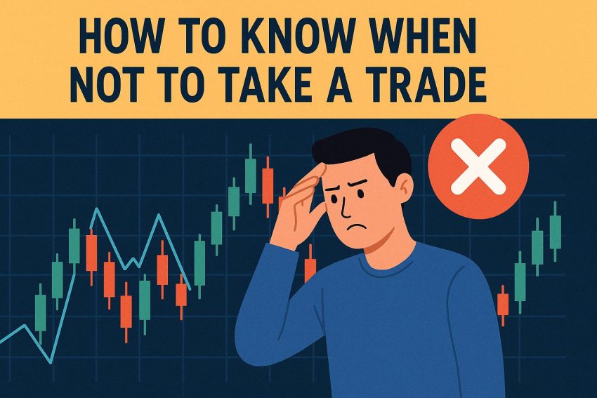 How to know when not to take a trade