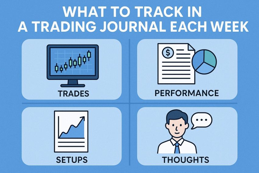 What to track in a trading journal each week